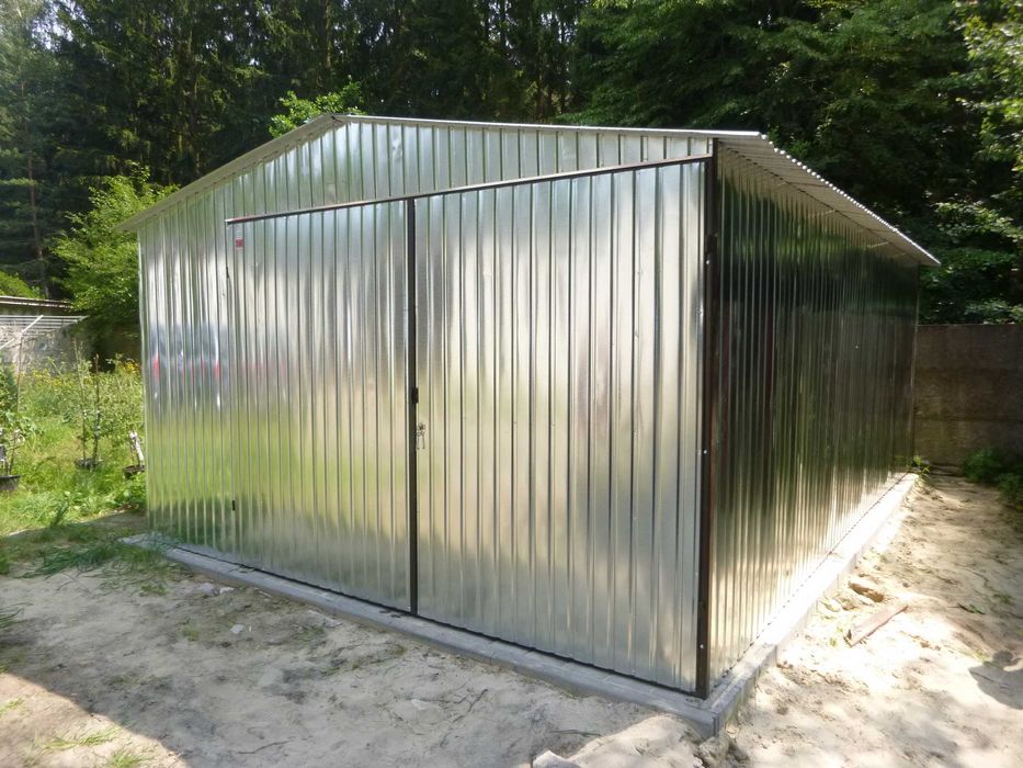 Garaż blaszany BLASZAK Garaże blaszane 3x5 4x5 4x6 5x6 CAŁY KRAJ raty!