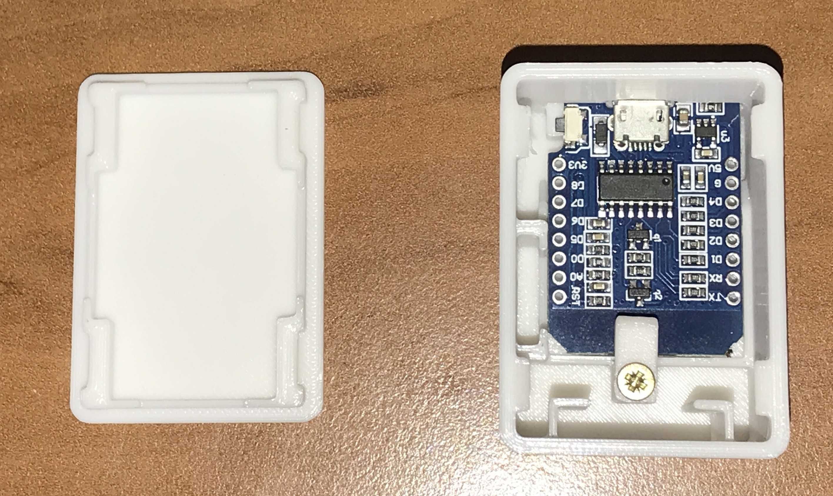 Zestaw dwóch obudów do czujnika ruchu DIY np. do Home Assistant