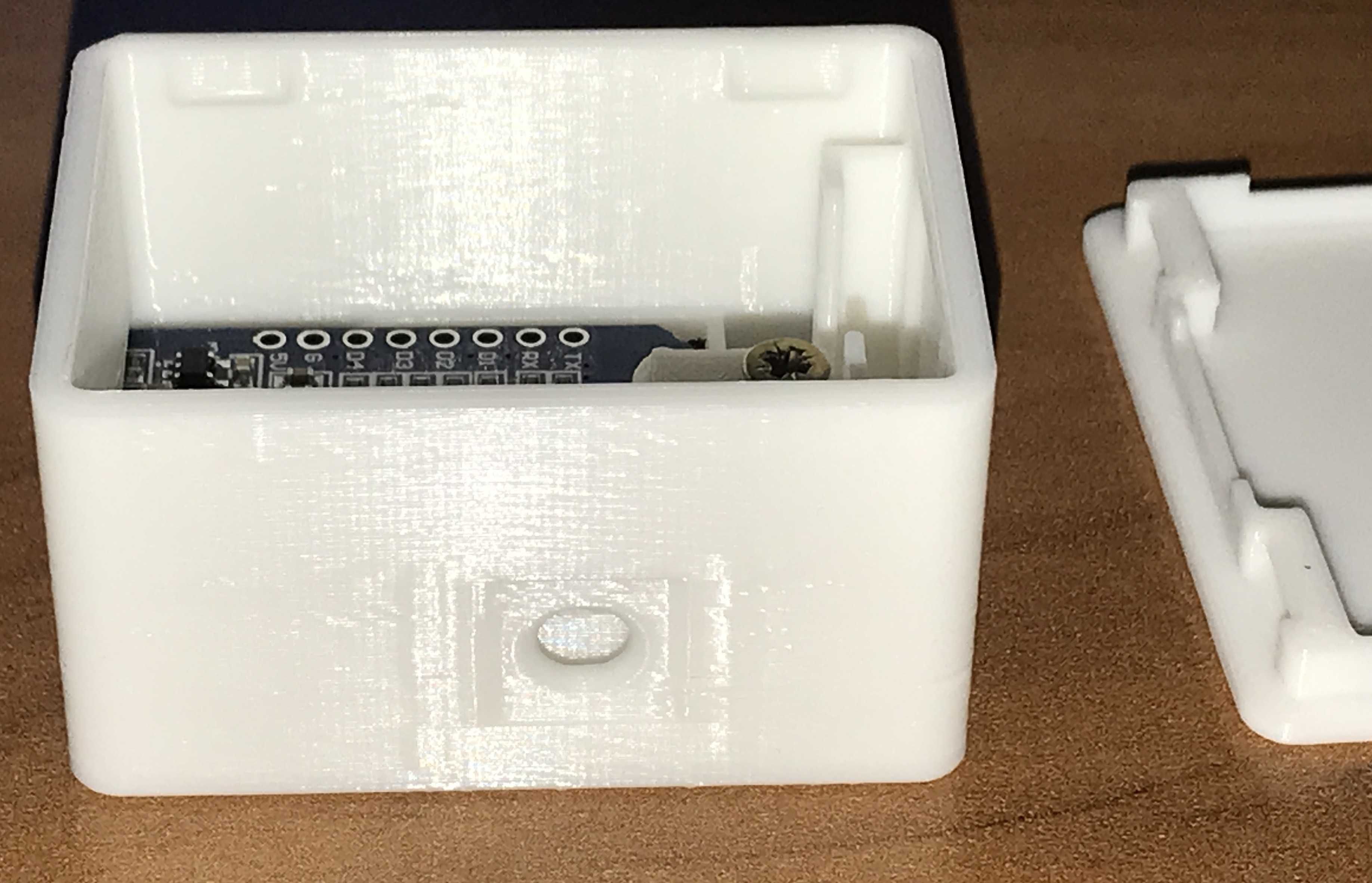 Zestaw dwóch obudów do czujnika ruchu DIY np. do Home Assistant