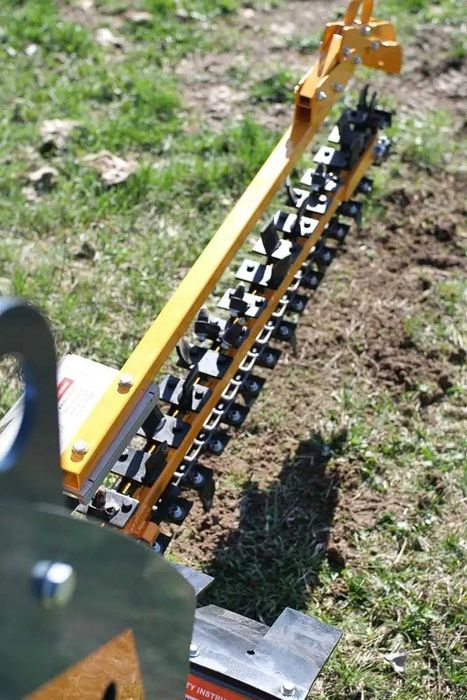 Траншеєкопач самохідний MT-TR-100PRO глибина 100см - 75-150м\год