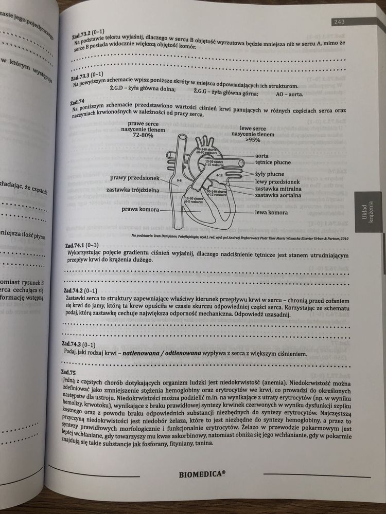 Biologia zbiór zadań biomedica