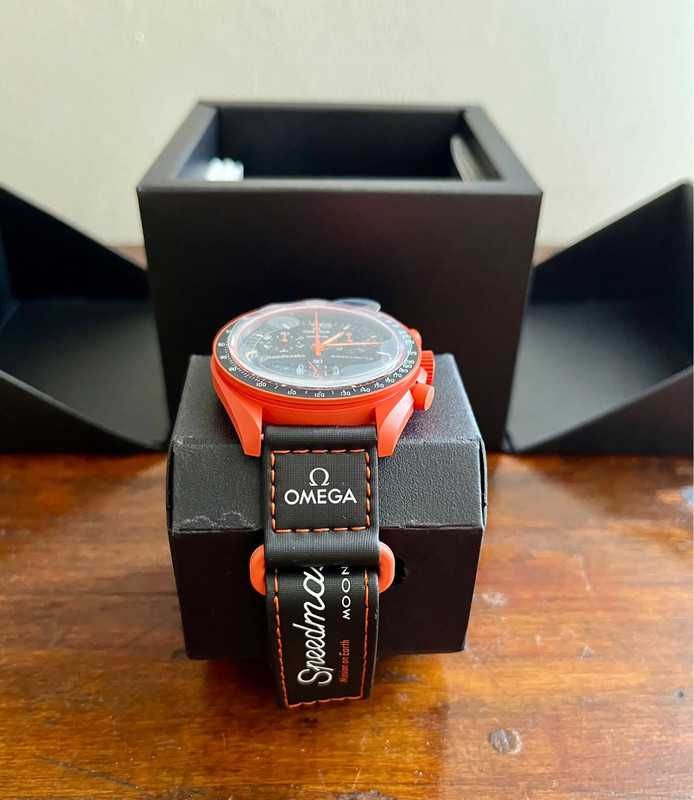 Omega x Swatch SO33O100 Lava Szybka Dostawa 24h