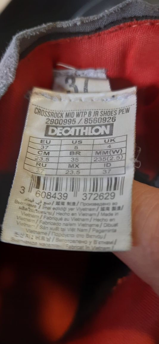 Ботинки кросівки Quechua Crossrock (Decathlon)