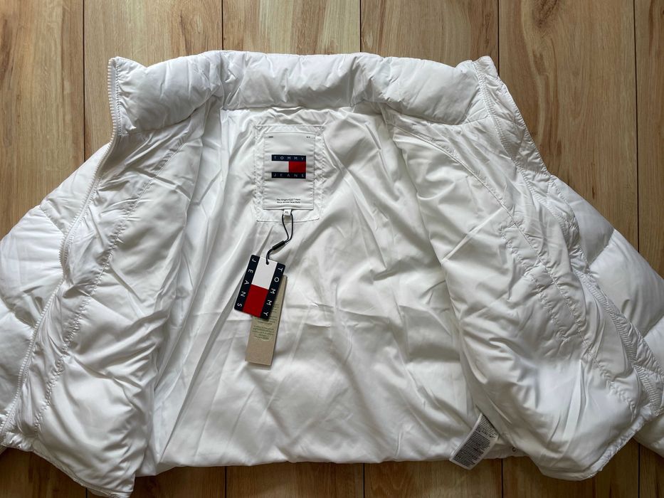 Biała kurtka Tommy Hilfiger damska r XL nowa metki