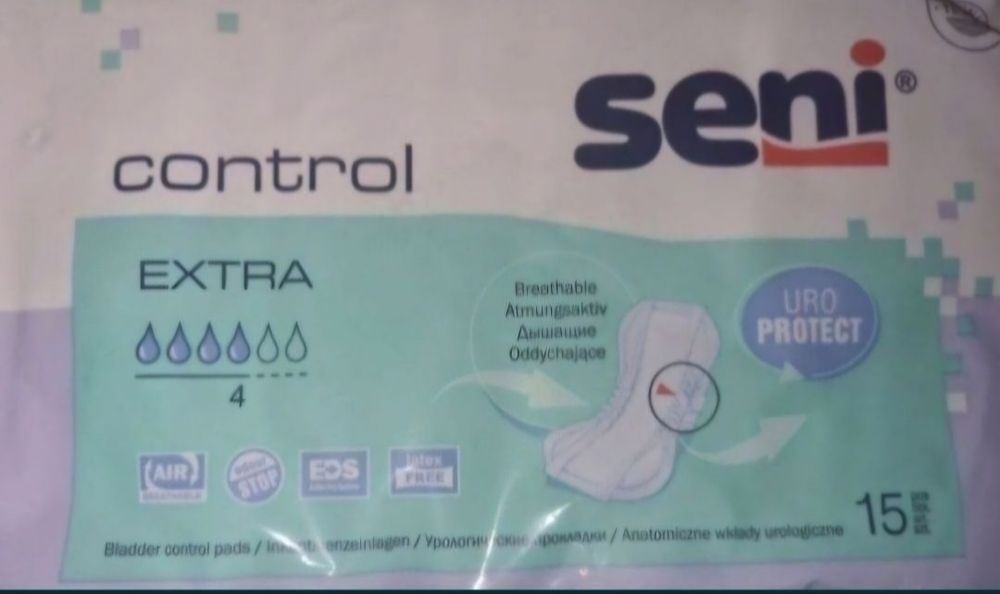 Wkładki SENI control EXTRA