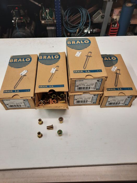 Porcas de rebitar bralo 90x145 M6