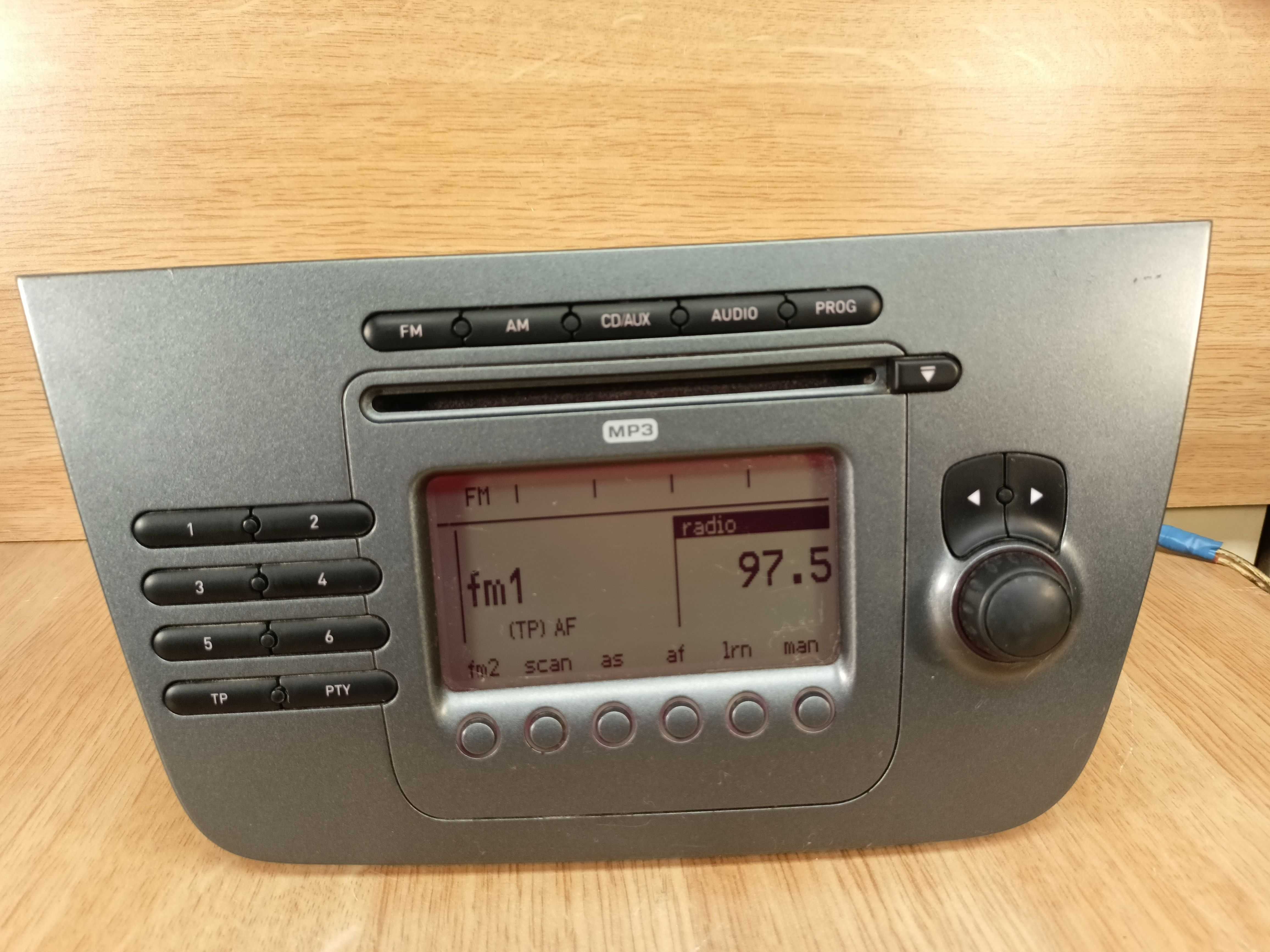 radio seat altea toledo cd mp3 europa + kod