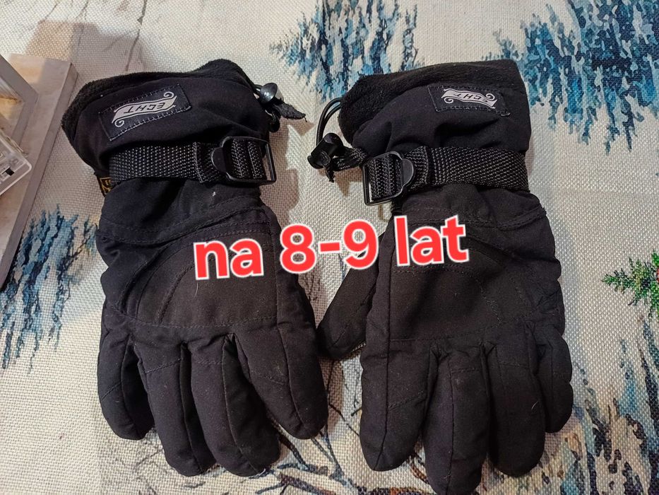 Rękawiczki narciarskie na 8-9 letnie dziecko