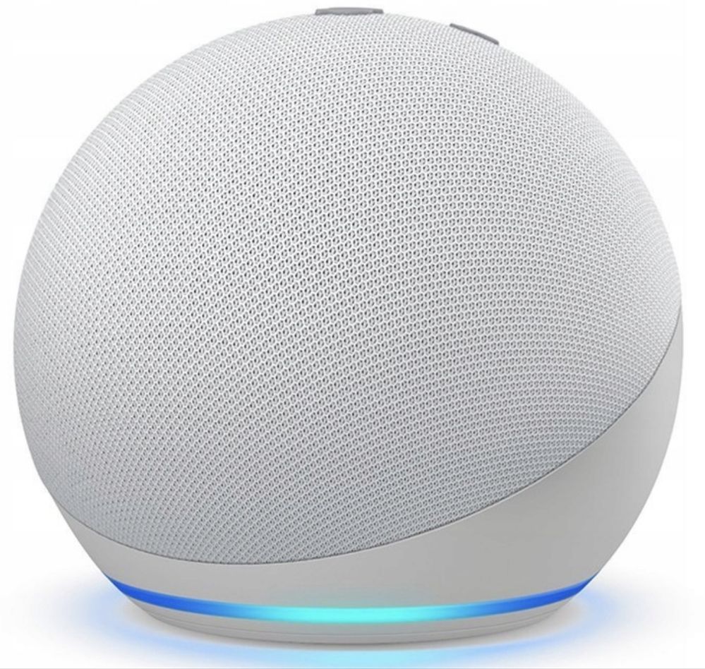Glosnik przenosny Alexa echo dot  niebieski inteligentny dom