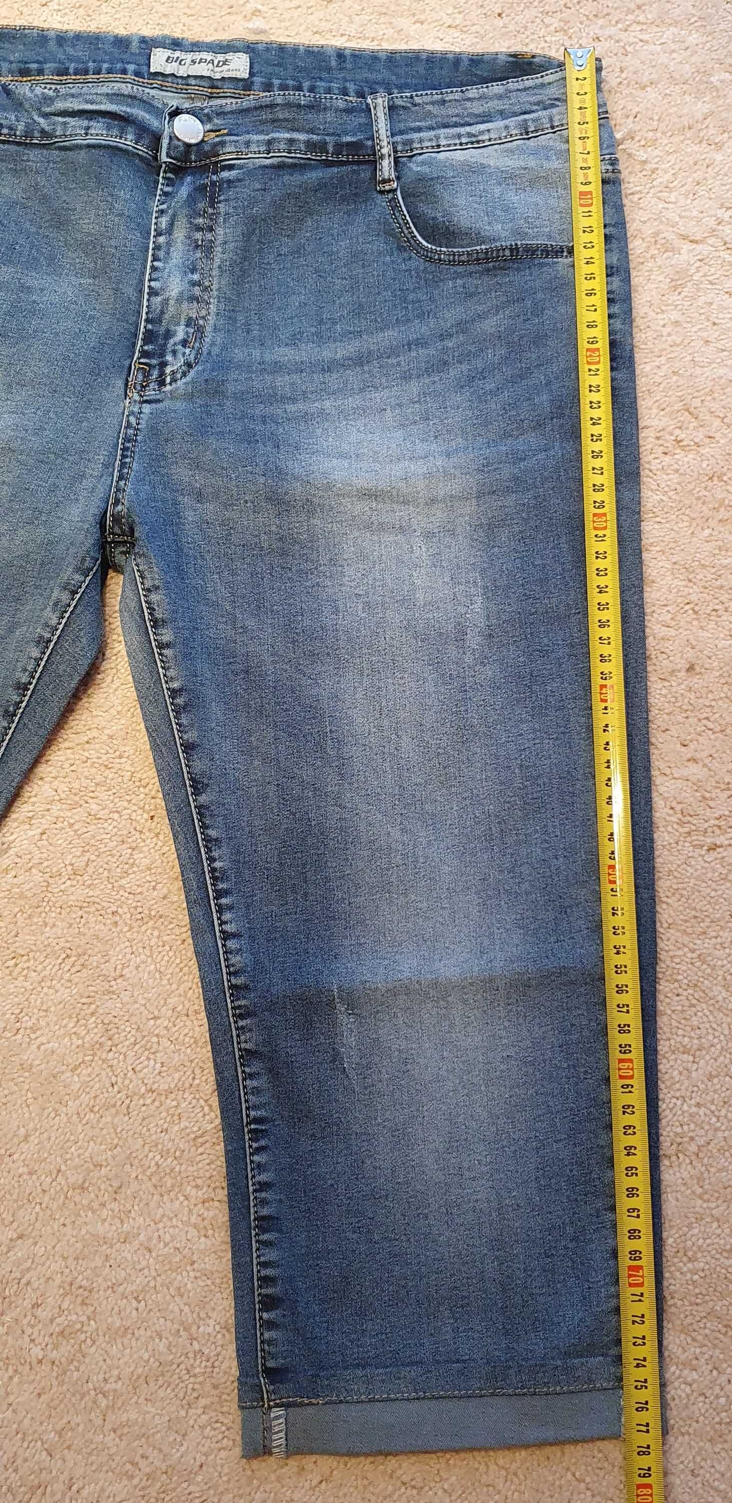 Męskie spodenki jeansowe / rozmiar 50 / nowe, nie używane