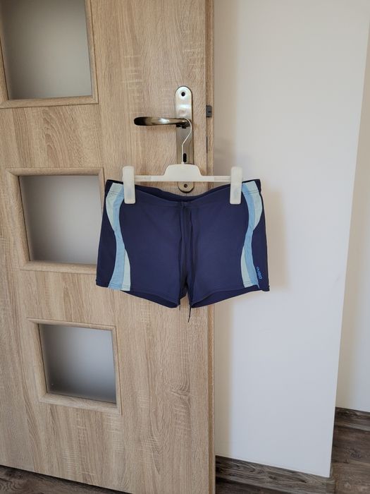 Granatowe kąpielówki S