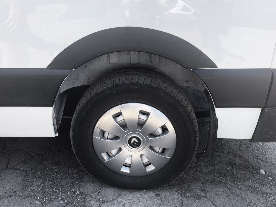 Nissan NV400 2010+ Накладки на арки (4 шт, черные)