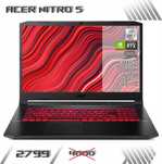 LAPTOP GAMINGOWY Acer Nitro RTX 3060 Intel i7-10750H 144hz 17 cali