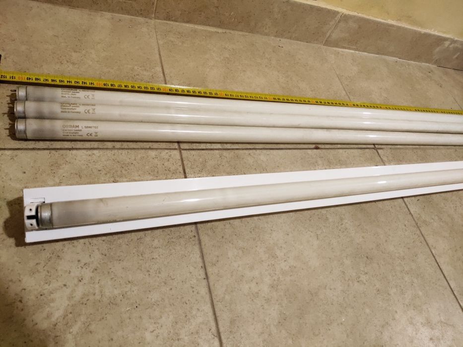 Светильник люминесцентный с лампой Osram 150 см и блоком питания 58 w