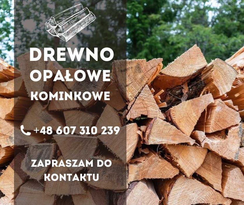 Drewno opałowe całe lub pocięte wałki