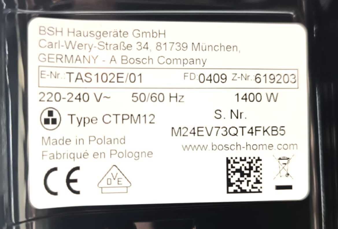 Ekspres kapsułkowy TASSIMO Happy Friendly TAS102E