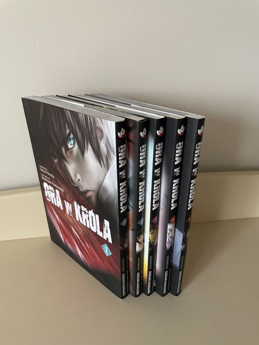 Manga „Gra w króla” komplet 1-5