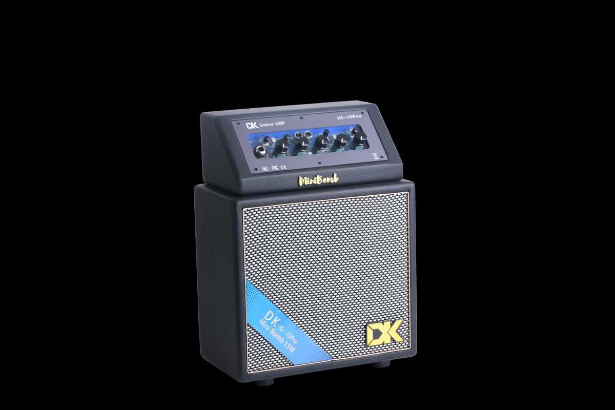 Wzmacniacz gitarowy do gitary elektrycznej 15 W  Distortion, Bluetooth