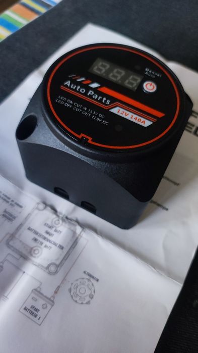 Isolador de bateria dupla