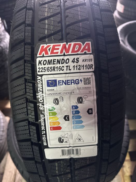 NOWE opony 225/65R16C Kenda Komendo 4S KR105 całoroczne bus WYSYŁKA