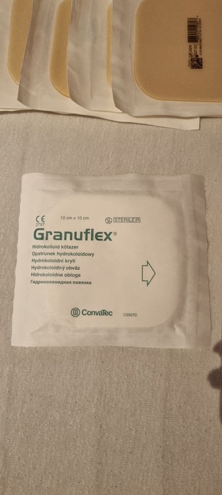 Granuflex opatrunek hydrokoloidowy 10x10 sztuk 6