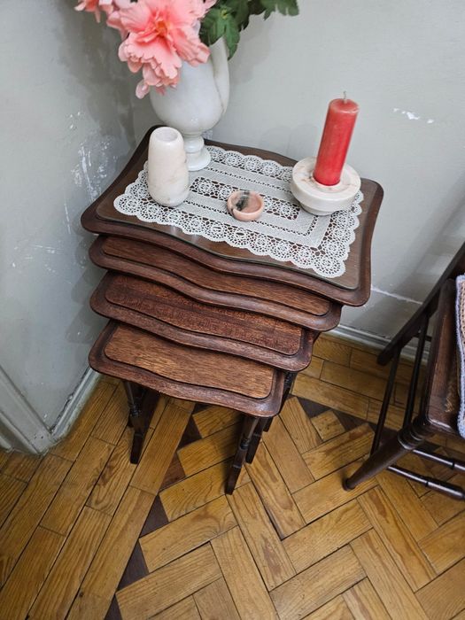 Conjunto de 3 mesas