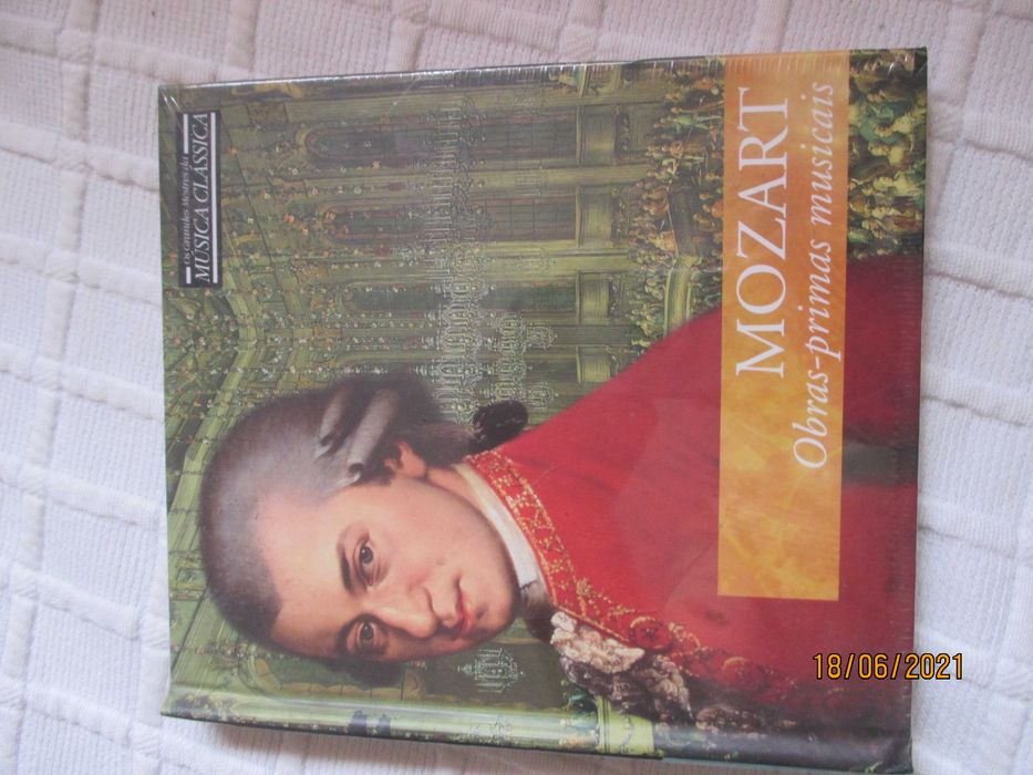 cd - Mozart - Obras primas musicais