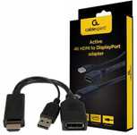 Adapter Aktywny 4K HDMI do DisplayPort Gembird