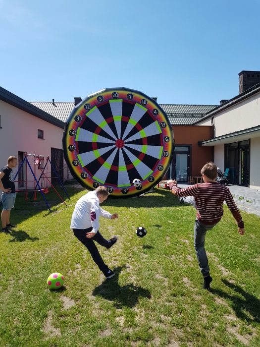 Zjeżdżalnia,ZAMEK,atrakcja Dla Dzieci,BungeeRUN,FootballDART-Nowości