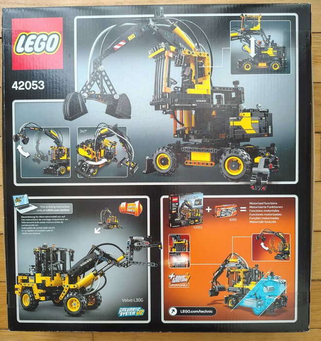 LEGO Technic Volvo EW160E (42053) – Raro e Fora de Catálogo!