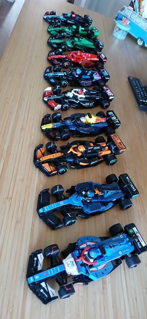 Colecao lego fórmula 1