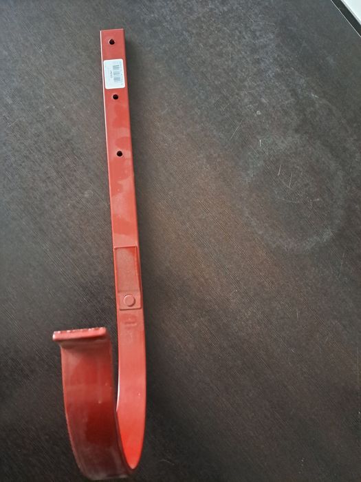 Hak prosty kolor czerwony