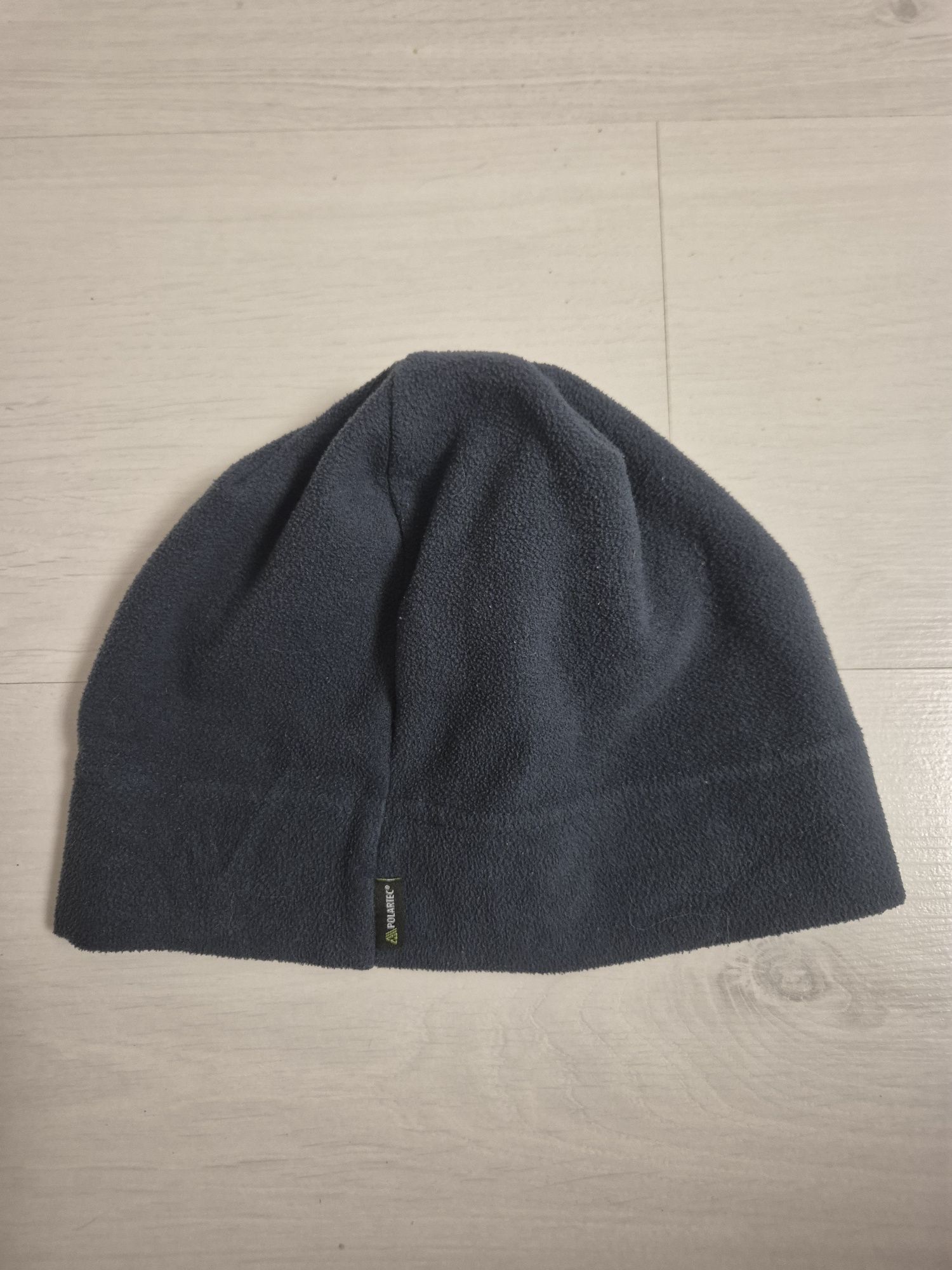 Шапка микрофлис Jack Wolfskin Polartec dark-blue One Size идеал