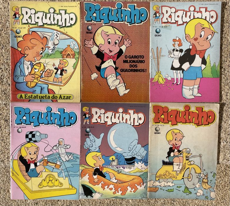 Revistas vintage banda desenhada Riquinho