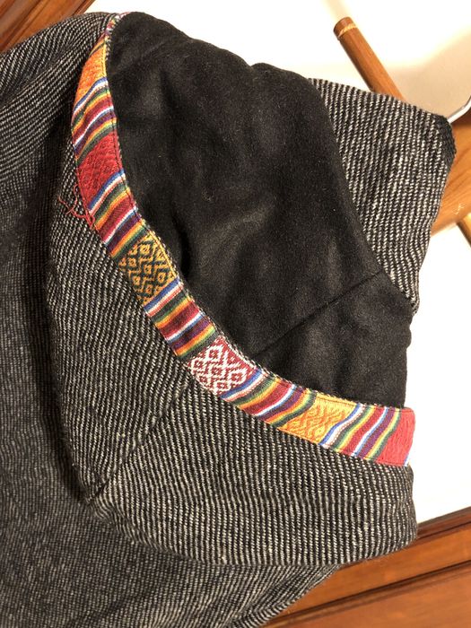 Capa de lã para senhora