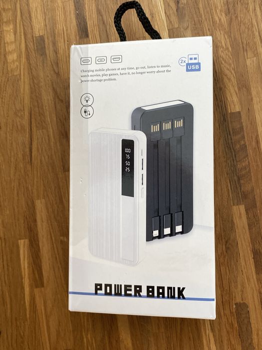 power bank czarny