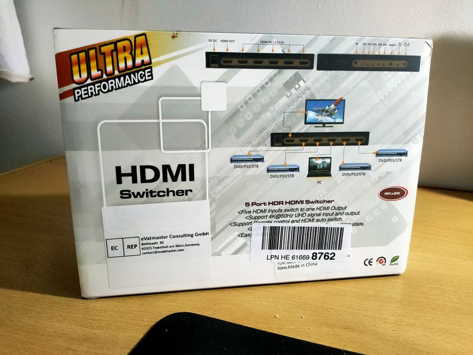 HDMI Switcher nowy