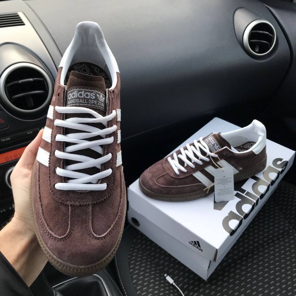 Чоловічі кросівки адідас спезиал Adidas Spezial Handball brown