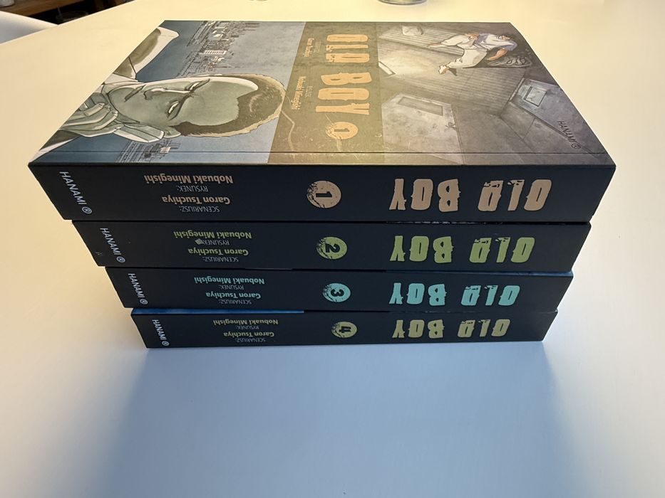 Old boy tomy 1-4 zbiorcze Manga