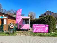 Przyczepa lodziarnia, foodtruck, pełne wyposażenie, gotowy biznes