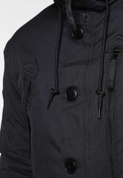 Nowa kurtka zimowa parka Alpha Industries Polar Jackett black rozm XL