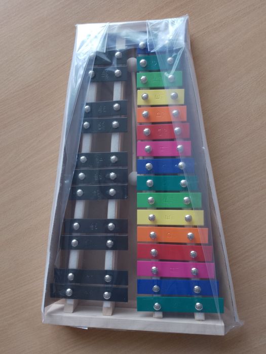 Dzwonki chromatyczne 27 tonowe kolorowe