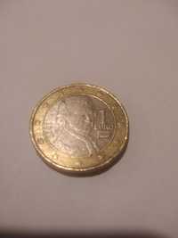 Moeda de 1 euro da Áustria de 2002