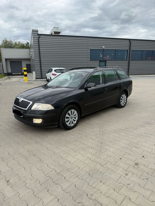 Skoda Octavia 1.9TDI Czarna Climatronik Kombi Bez Rdzy