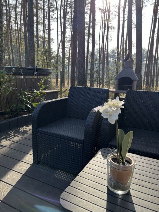 Domek w lesie balia ,jezioro ,ryby. Mężyk