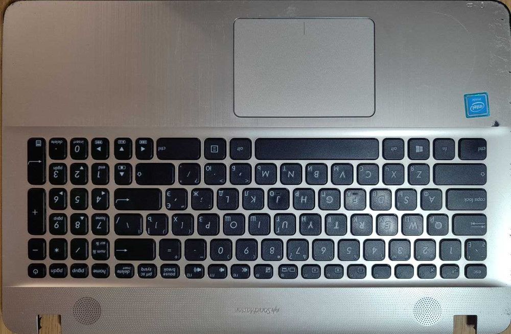 Asus F541N топкейс клавіатури + тачскрин