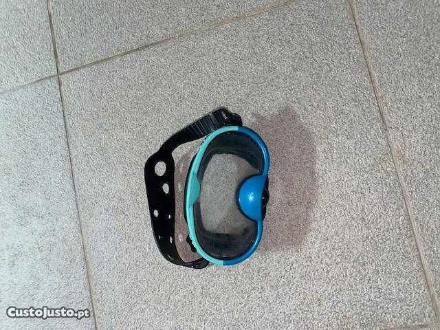 Máscara de mergulho infantil