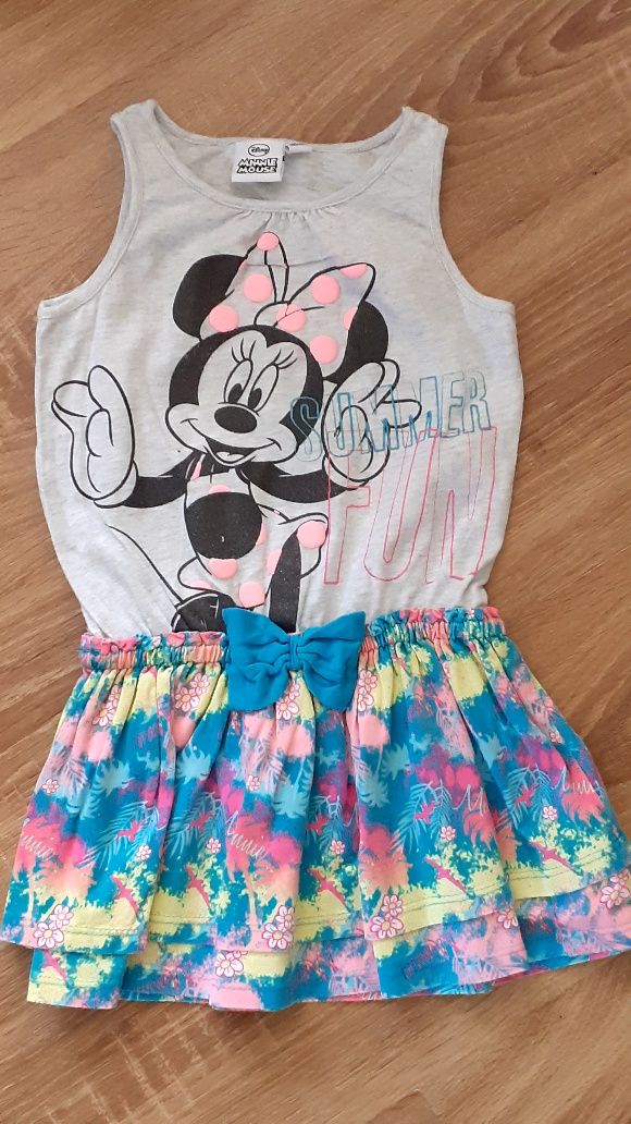 Sukienka dziewczęca Disney bawełna r.98/104