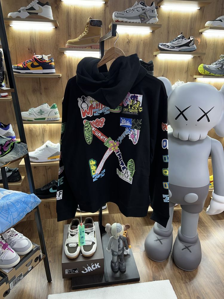 Худі Off-White Graphic Print Black