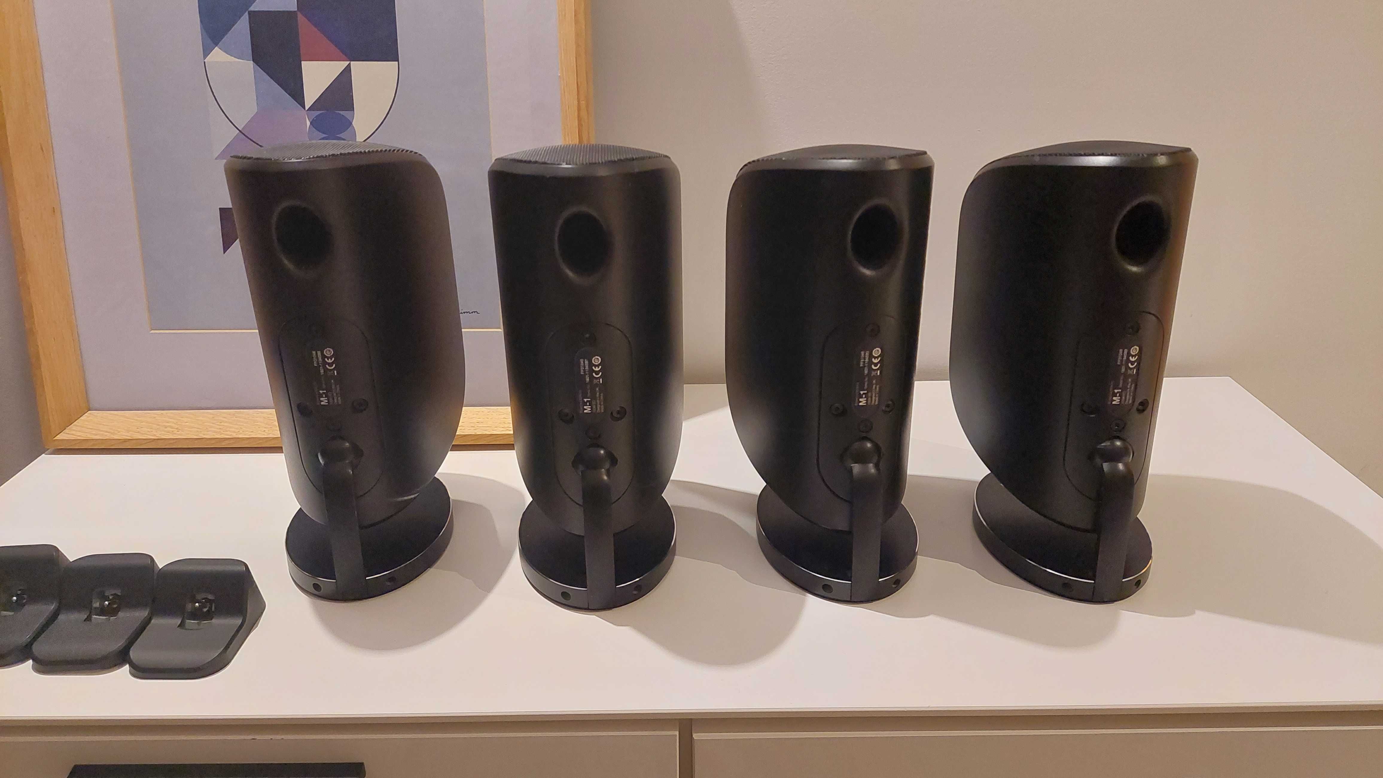 Bowers wilkins M1 czarne denon wieża Denon AVR x2200 W
